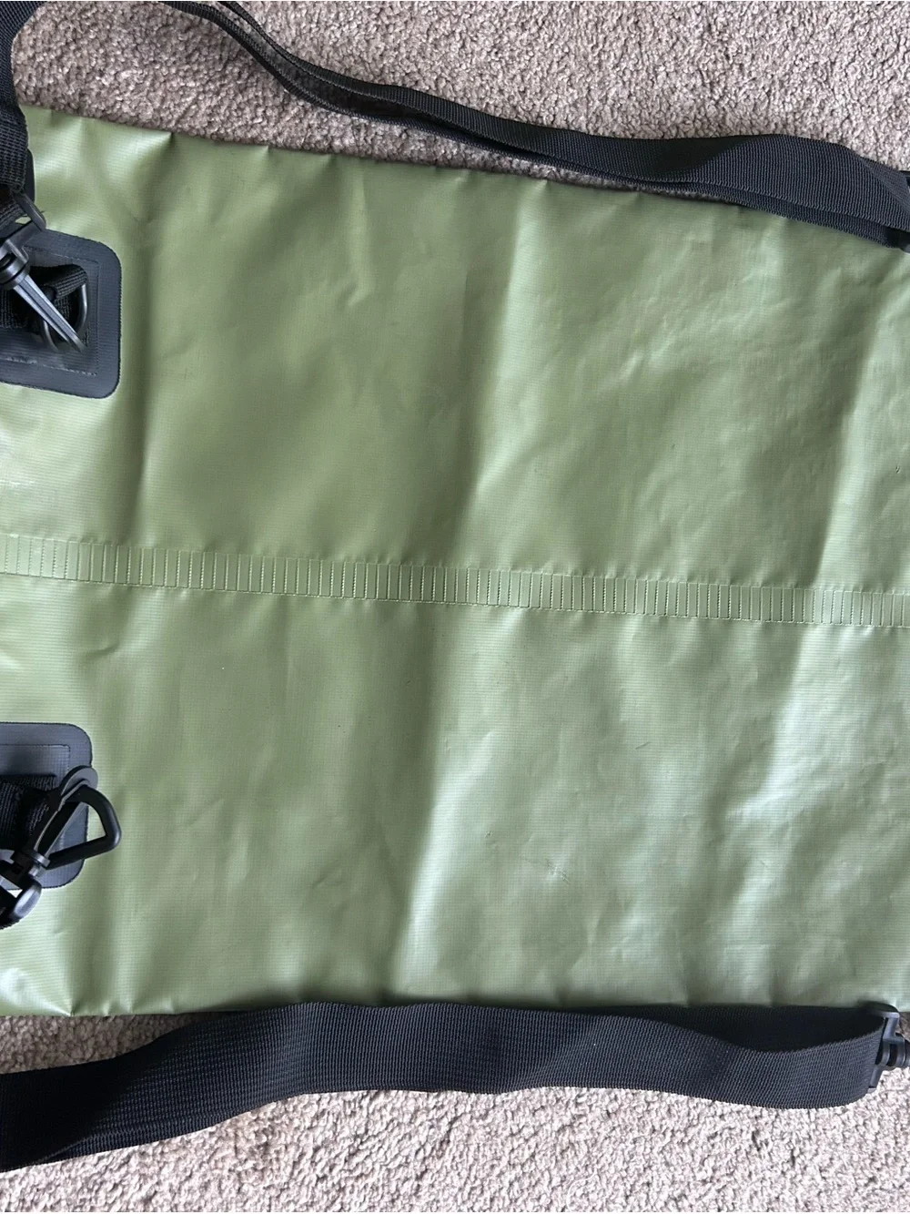 Olive Green 20L Dry Roll-Top Packable Men’s Bag